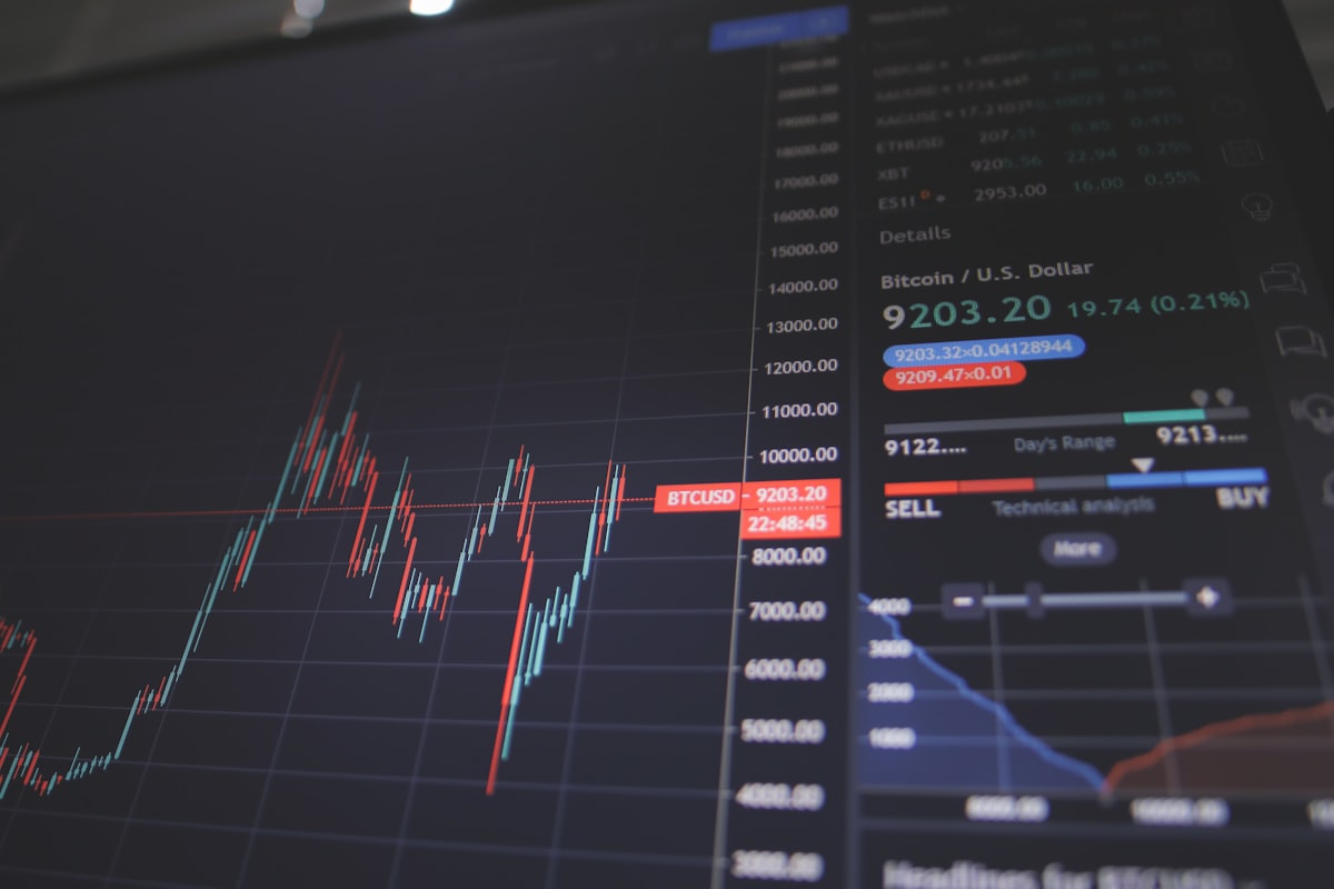 Terminale di trading e grafici a candela Piazza Affari