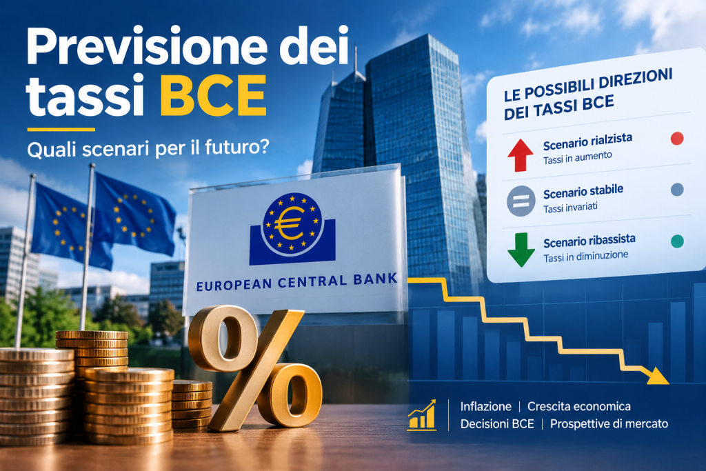 Previsioni tassi di interesse mutui: come funziona Previsioni tassi BCE